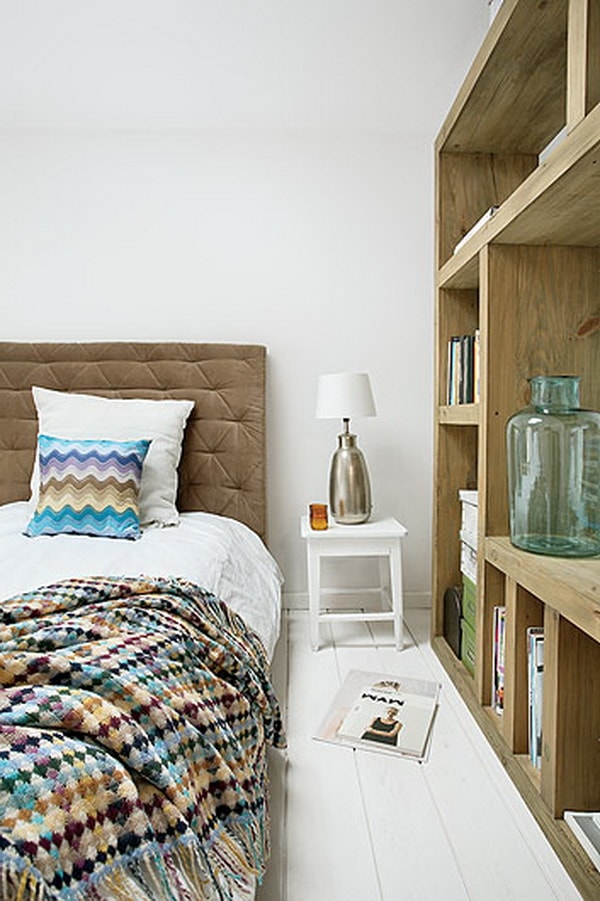 Dormitorio con aire vintage