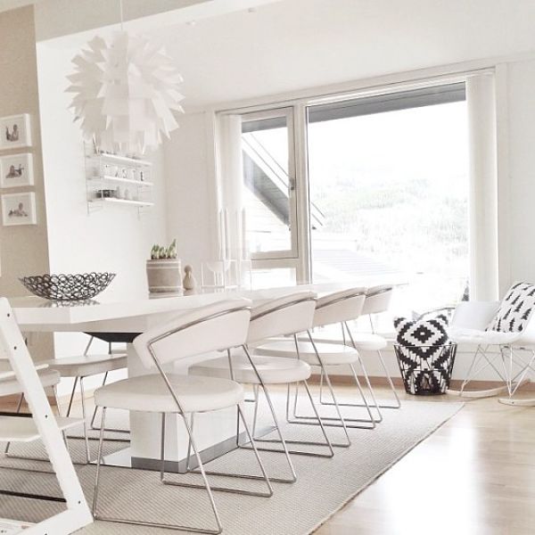 Comedor estilo escandinavo