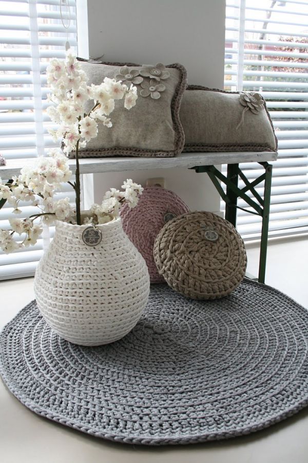 Decoración con ganchillo o crochet