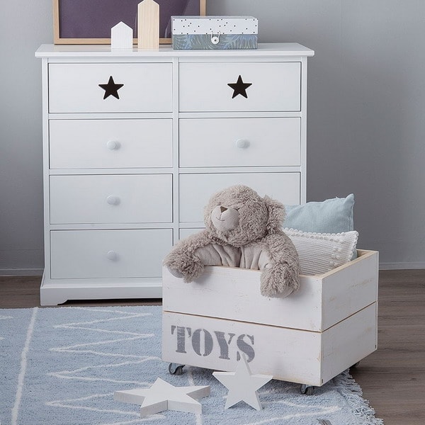 Espacio de almacenaje para dormitorio infantil