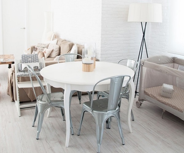 Comedor con estilo industrial