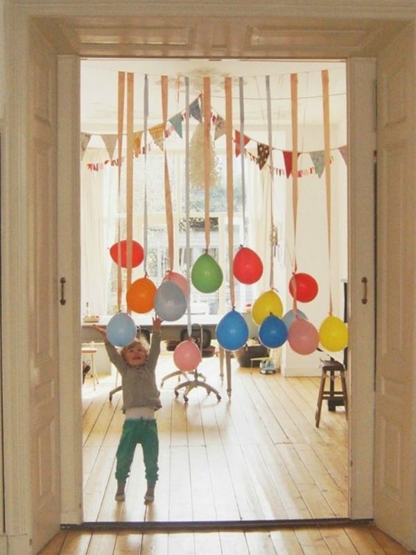 Globos en fiestas infantiles