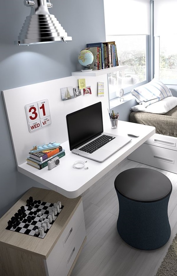Zona de estudio moderna