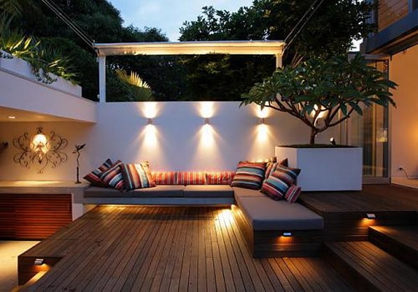 Iluminación de exterior para el jardín