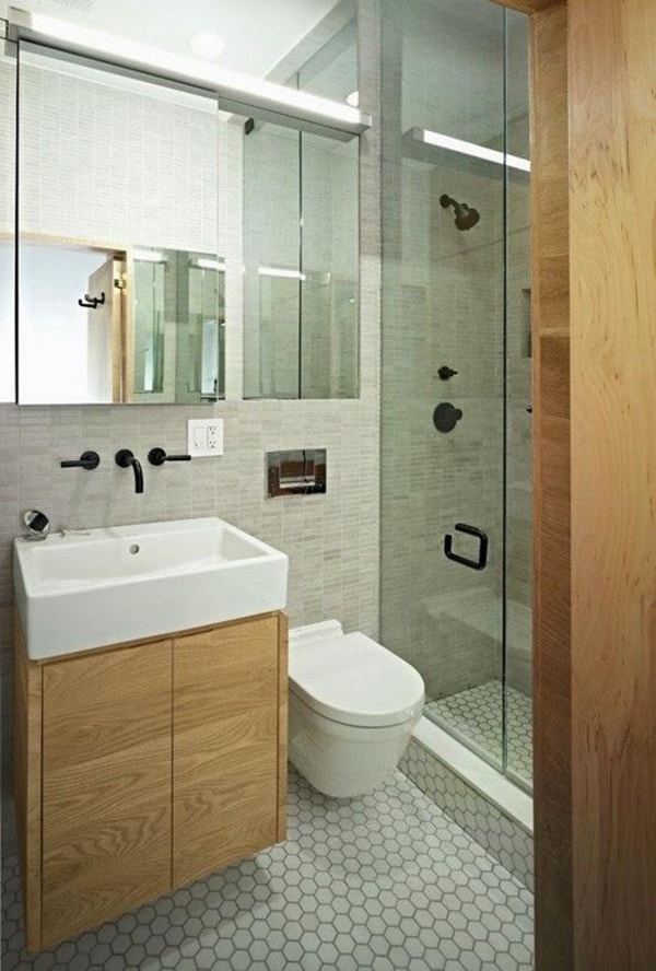 Baño pequeño con ducha