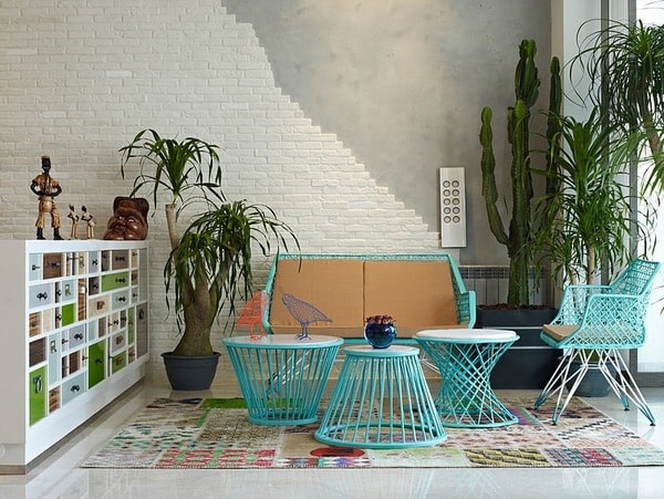 Muebles turquesa