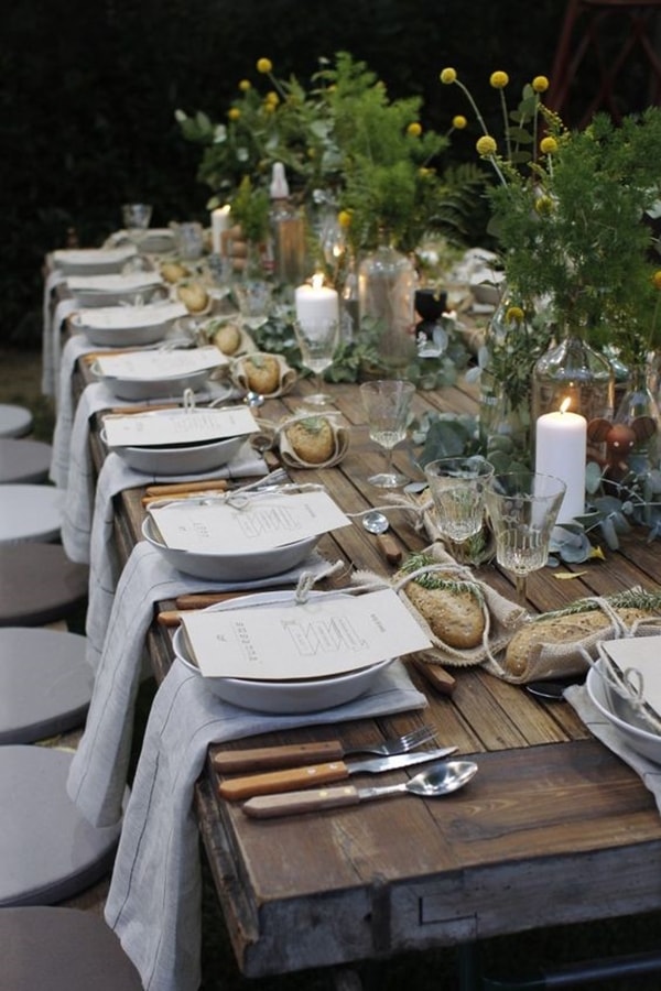 Organiza una fiesta perfecta al aire libre