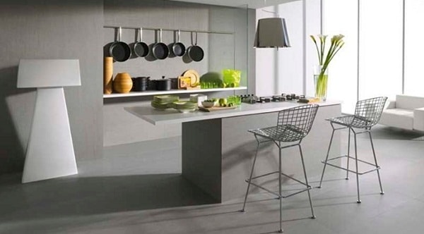Suelos de cocina resistentes