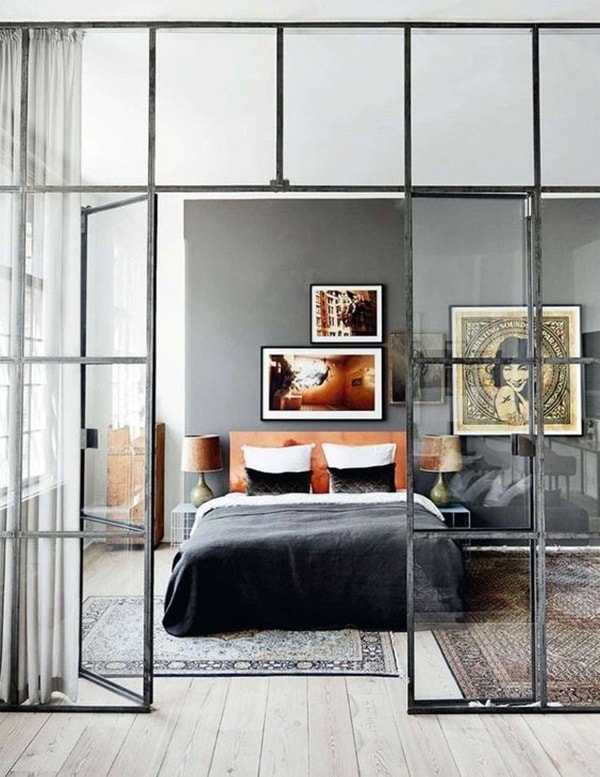 Cerramientos de cristal estilo industrial