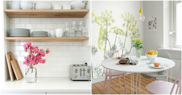 Flores y plantas para decorar la cocina - Decoración de ...