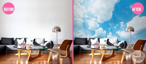 Fotomural cielo y nubes