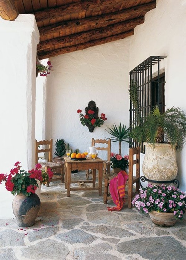 Muebles de exterior de madera