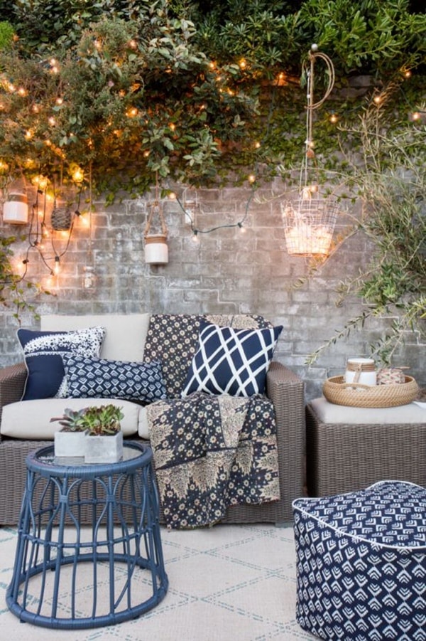 Muebles de mimbre