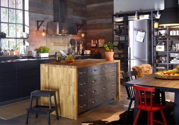 Muebles estilo industrial