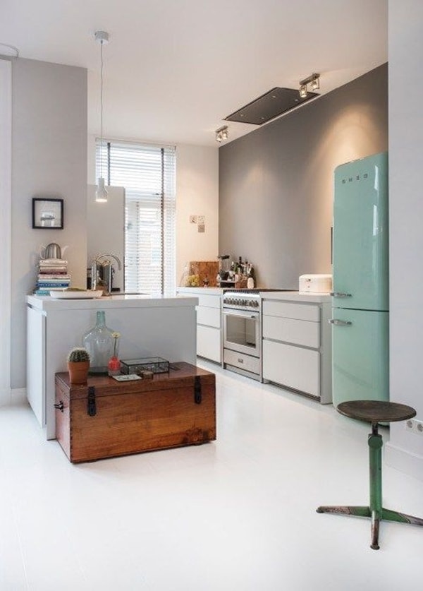 Refrigerador Smeg con estilo vintage