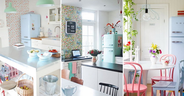 cocinas-con-color-ideas2 - Decoración de Interiores y Exteriores