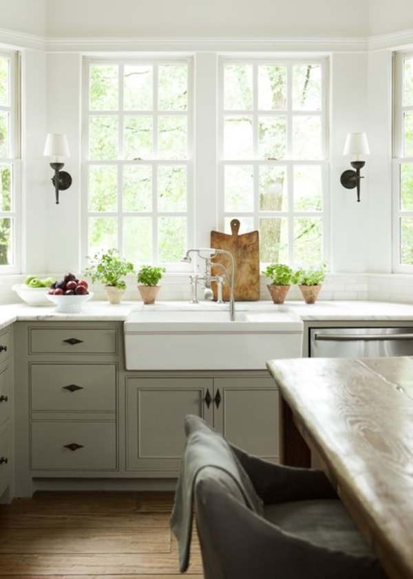 Cocina country chic