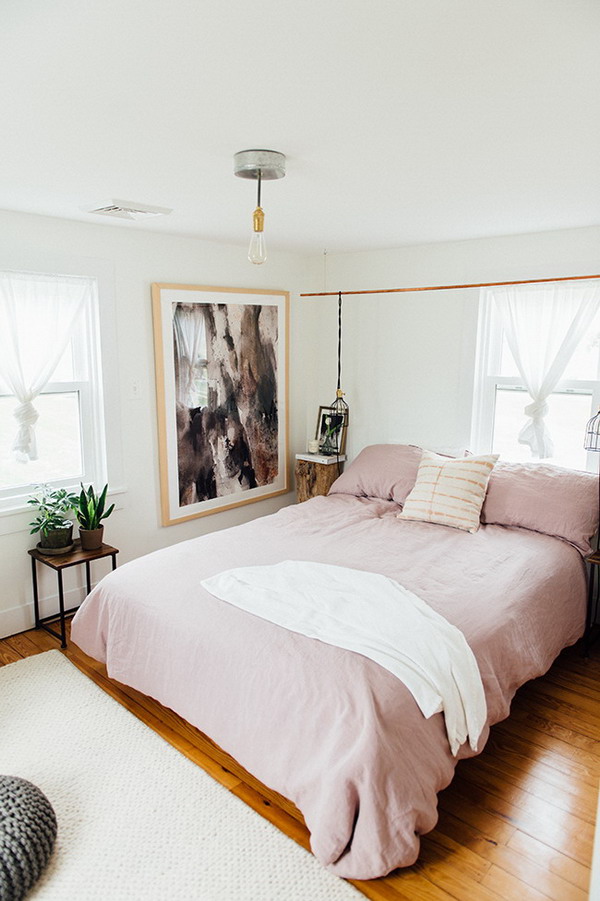 Estilo slow deco para el dormitorio
