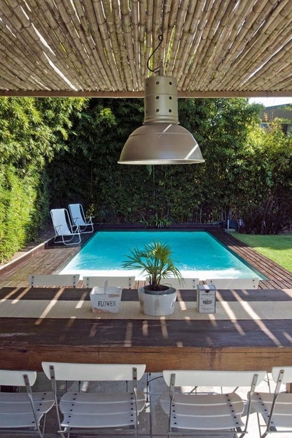 Comedor al aire libre