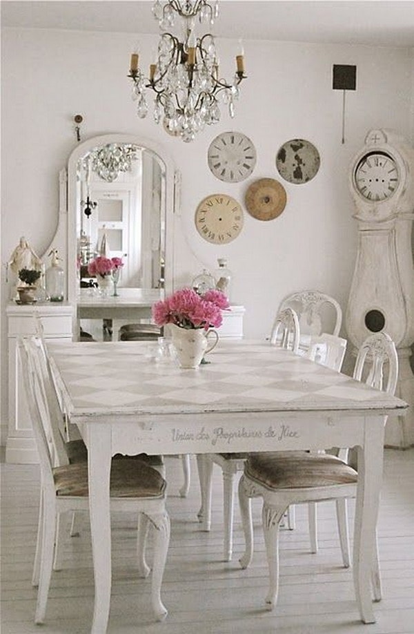 Comedor shabby chic