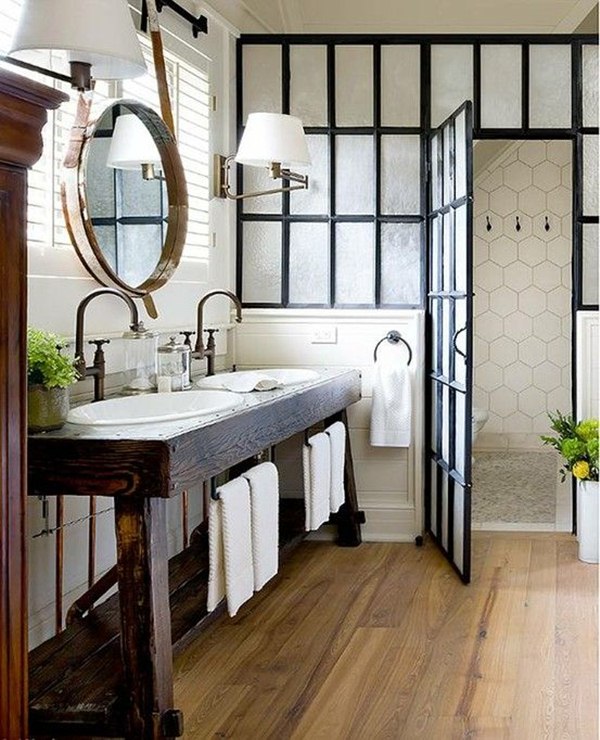 Cerramiento de aluminio y cristal para ducha