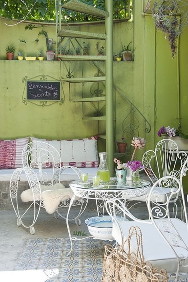 Muebles de hierro forjado