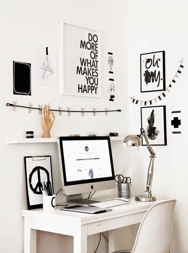Decoración con frases