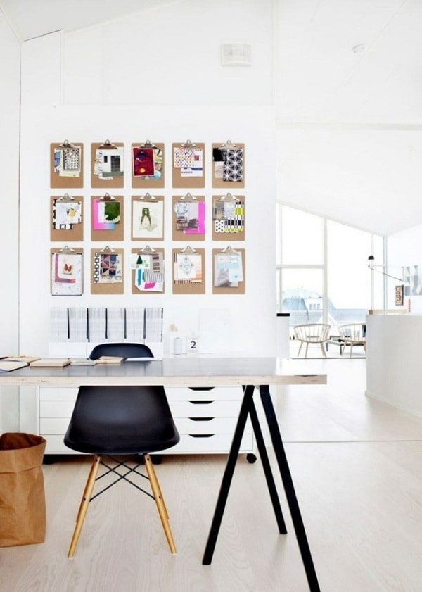 Estudio con estilo nórdico