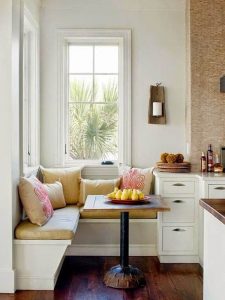 Bancos bajo las ventanas en cocinas - Decoración de Interiores y