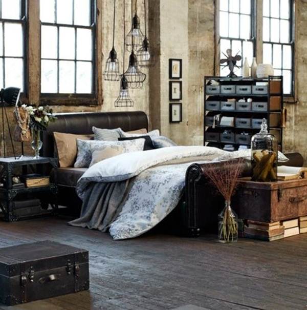 Estilo industrial para dormitorios