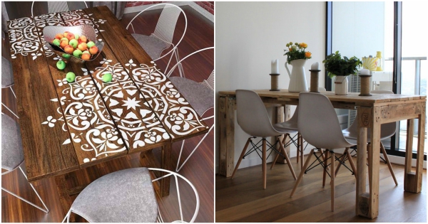 Mesas diferentes para cualquier rincón de la casa - Decoración de