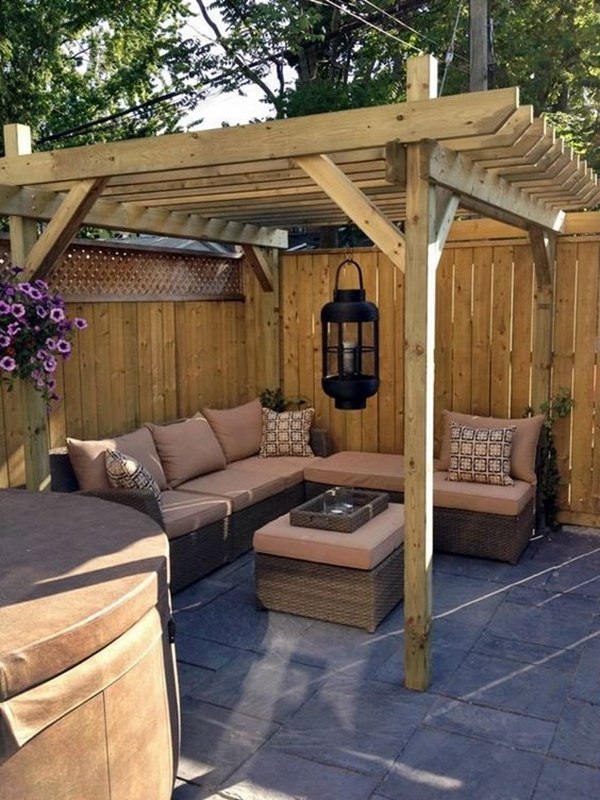 Pérgola de madera
