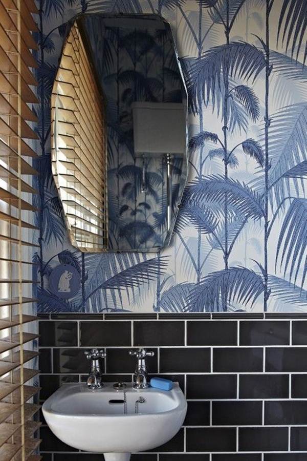 Azulejos diferentes para baños, tendencias - Decoración de Interiores y