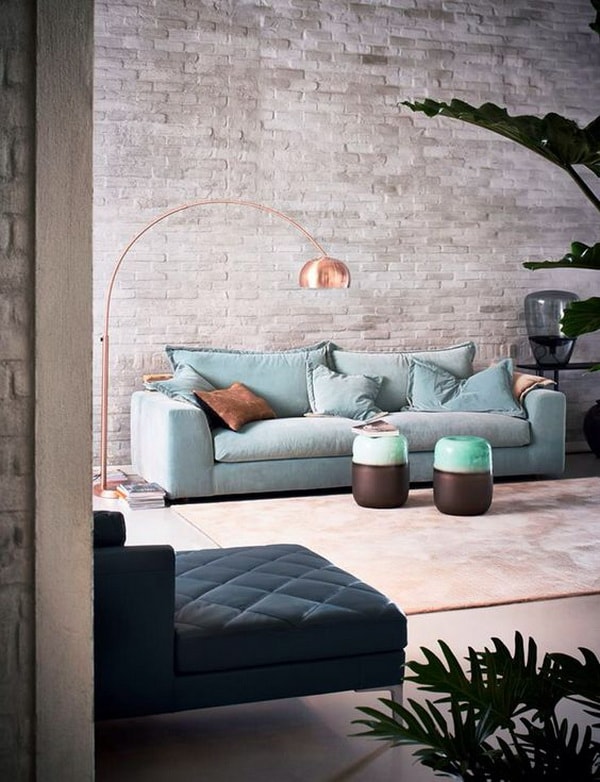 Lámpara arco para la sala