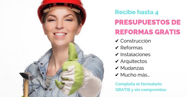 Presupuestos de reformas GRATIS