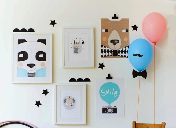 Cuadros para el dormitorio del bebé