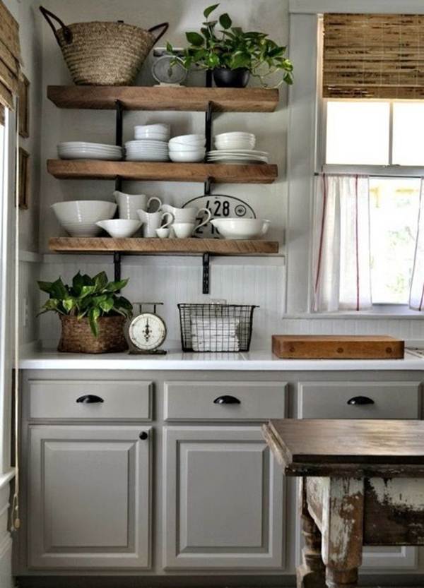 Mueble de cocina pintado en blanco