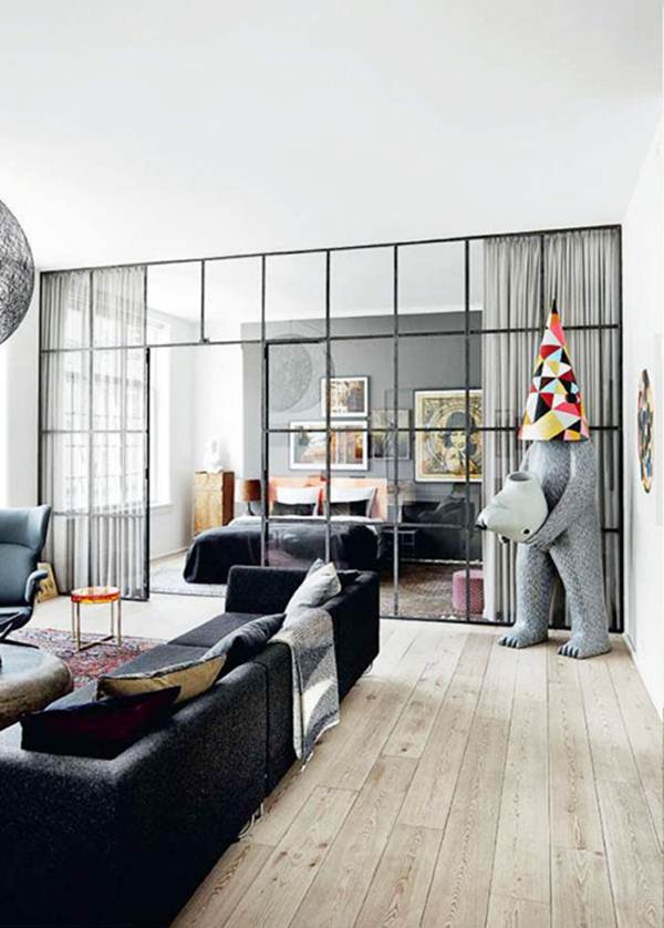 Cerramiento de cristal para dividir ambientes