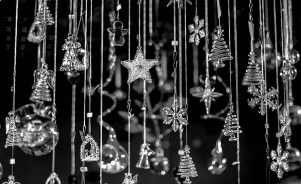 Adornos navideños de cristal