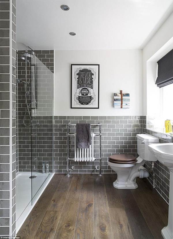 Tips para conseguir una baño vintage