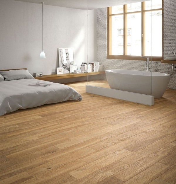 Porcelanatos que imitan la madera