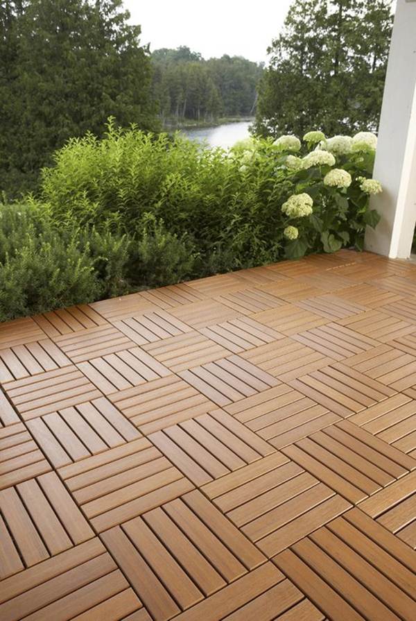 Suelos de resina imitación madera
