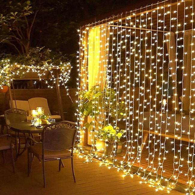 Cortinas de luces LED