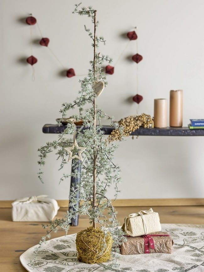 Decoración navideña nórdica