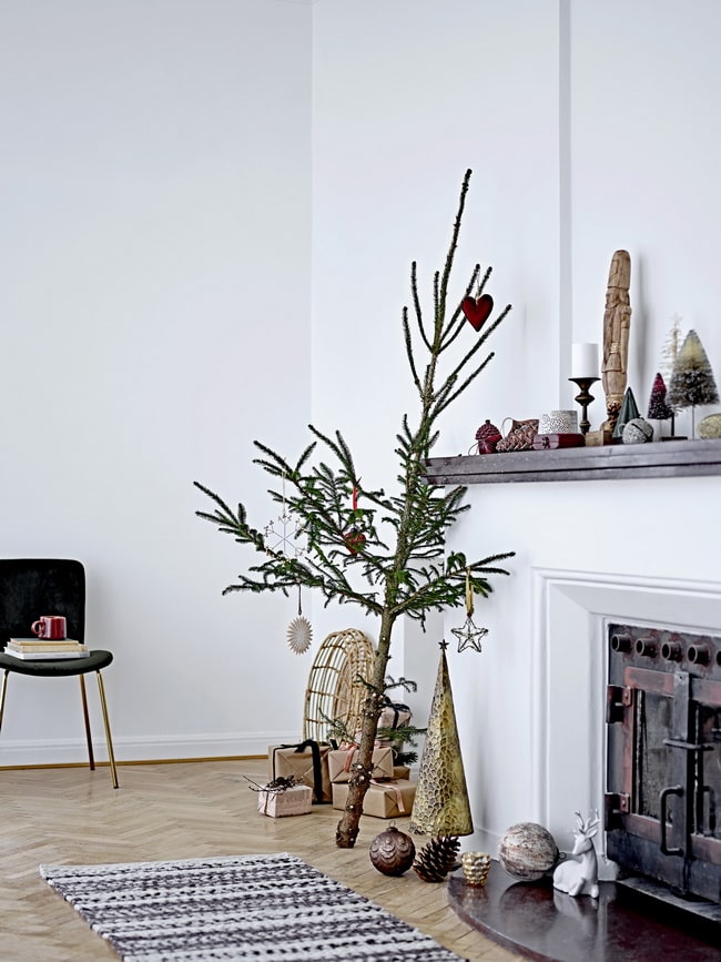 Árbol de Navidad natural