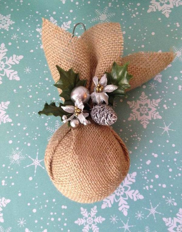Adorno navideño DIY