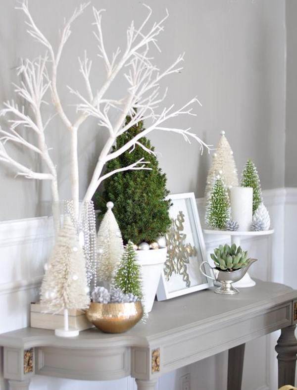 8 ideas para decorar recibidores en Navidad