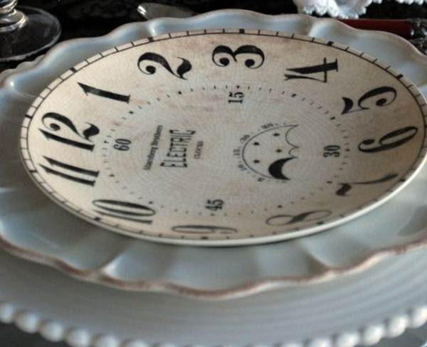 Decoración temática para la cena de Año Nuevo