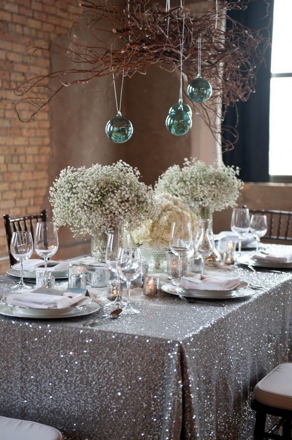 Ideas para decorar mesas navideñas