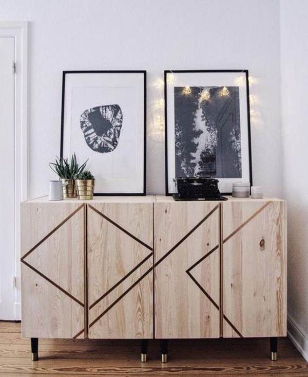 Mueble personalizado con Washi Tape